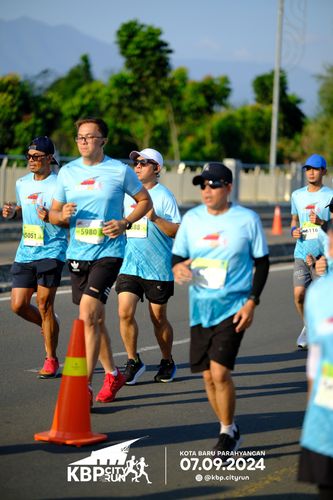 Race photo from KBP City Run 2024