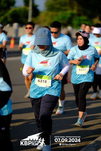 Race photo from KBP City Run 2024