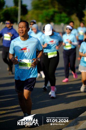 Race photo from KBP City Run 2024