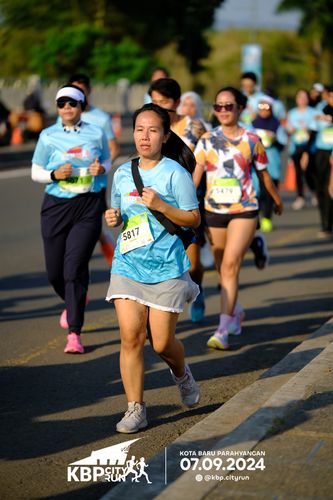Race photo from KBP City Run 2024