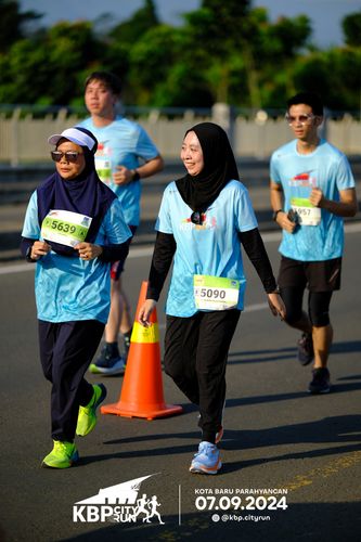 Race photo from KBP City Run 2024