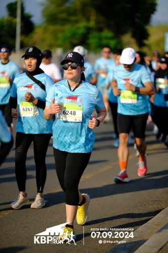 Race photo from KBP City Run 2024