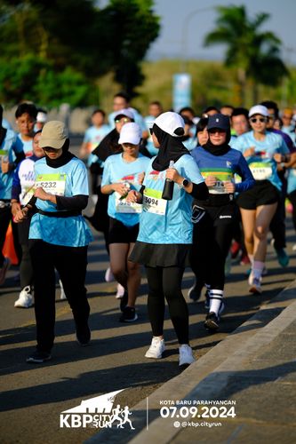 Race photo from KBP City Run 2024