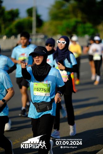 Race photo from KBP City Run 2024