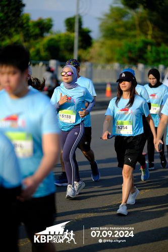 Race photo from KBP City Run 2024