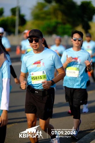 Race photo from KBP City Run 2024