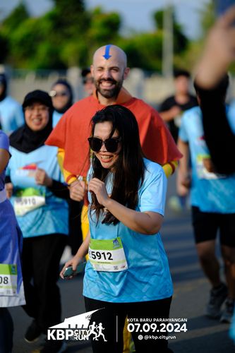 Race photo from KBP City Run 2024