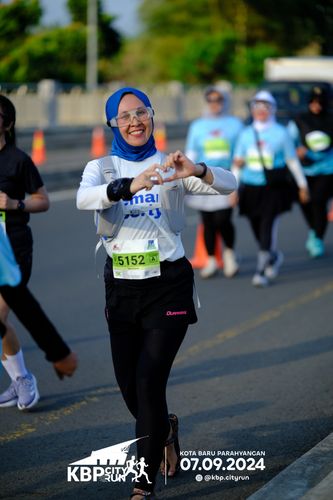 Race photo from KBP City Run 2024