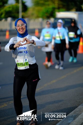 Race photo from KBP City Run 2024