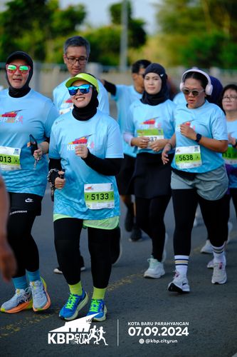Race photo from KBP City Run 2024