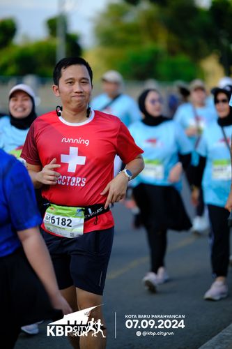 Race photo from KBP City Run 2024
