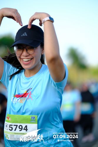 Race photo from KBP City Run 2024
