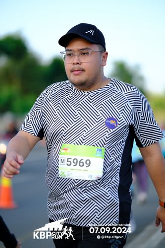 Race photo from KBP City Run 2024