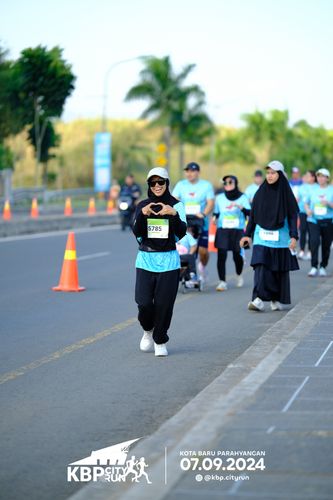 Race photo from KBP City Run 2024