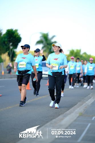 Race photo from KBP City Run 2024