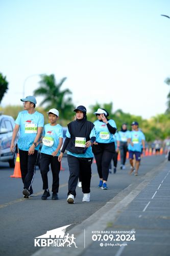 Race photo from KBP City Run 2024