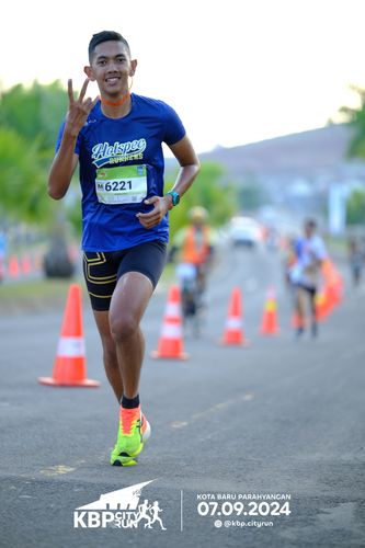 Race photo from KBP City Run 2024