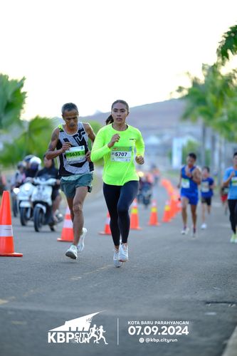 Race photo from KBP City Run 2024