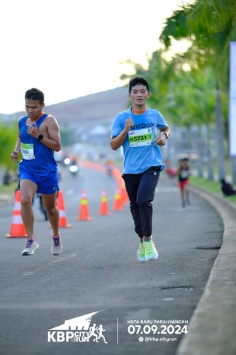 Race photo from KBP City Run 2024