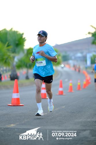 Race photo from KBP City Run 2024