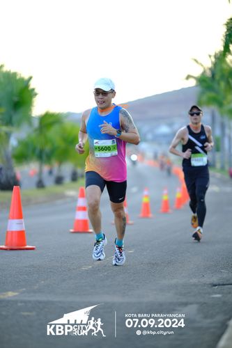 Race photo from KBP City Run 2024