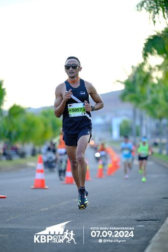 Race photo from KBP City Run 2024