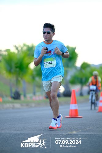 Race photo from KBP City Run 2024
