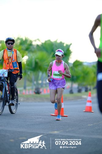 Race photo from KBP City Run 2024