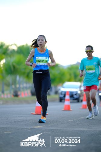 Race photo from KBP City Run 2024