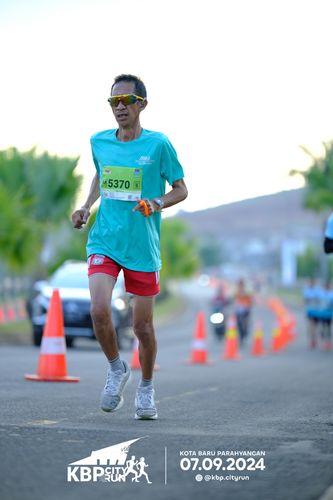Race photo from KBP City Run 2024