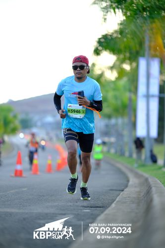 Race photo from KBP City Run 2024