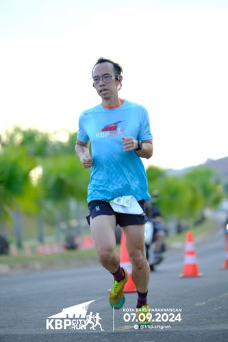 Race photo from KBP City Run 2024