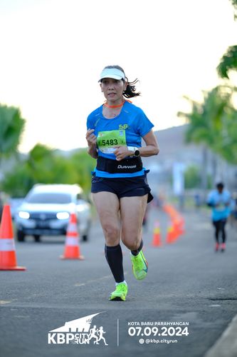 Race photo from KBP City Run 2024
