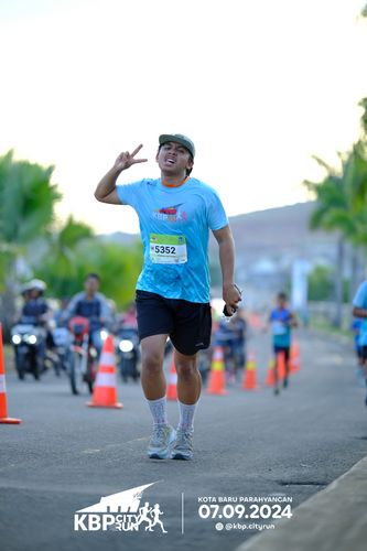 Race photo from KBP City Run 2024