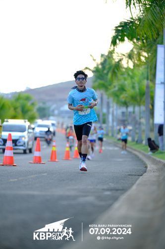 Race photo from KBP City Run 2024
