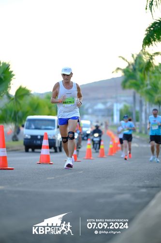 Race photo from KBP City Run 2024