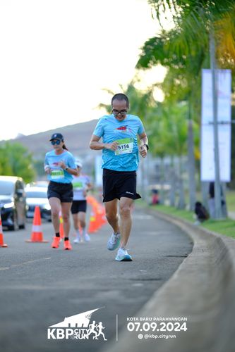 Race photo from KBP City Run 2024