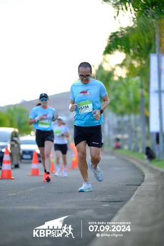 Race photo from KBP City Run 2024