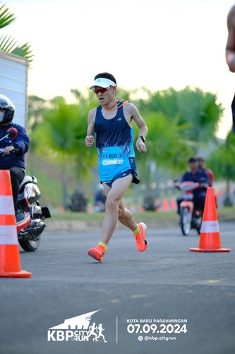Race photo from KBP City Run 2024