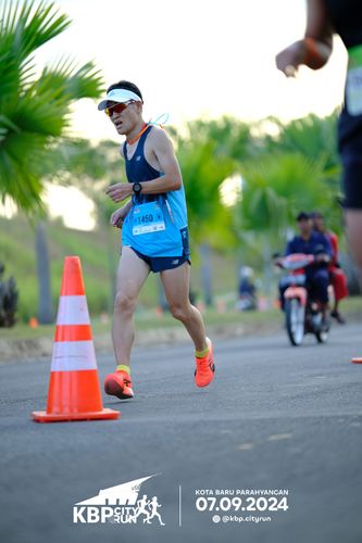 Race photo from KBP City Run 2024