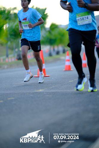 Race photo from KBP City Run 2024