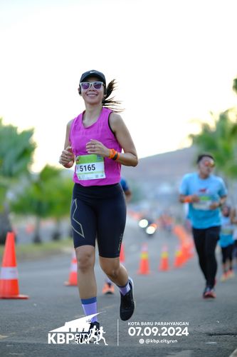 Race photo from KBP City Run 2024