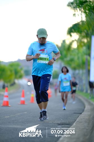 Race photo from KBP City Run 2024