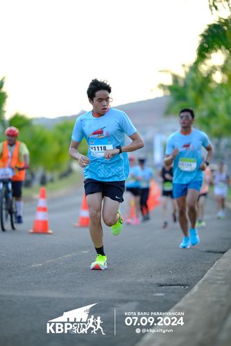 Race photo from KBP City Run 2024