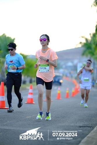 Race photo from KBP City Run 2024