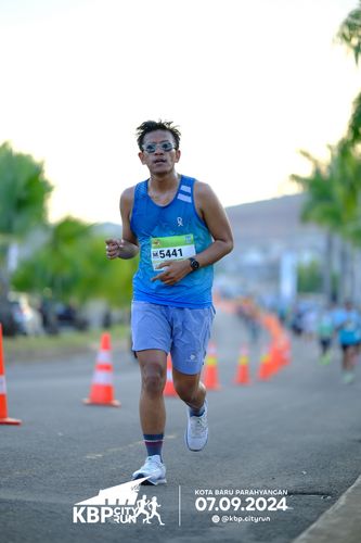 Race photo from KBP City Run 2024