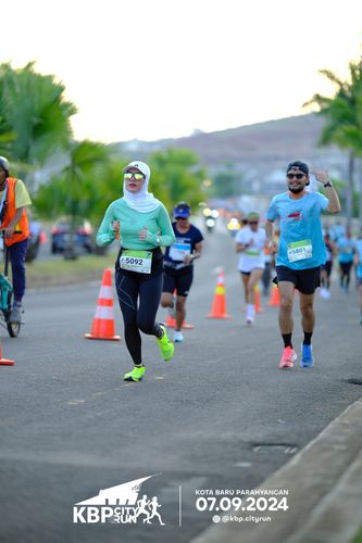 Race photo from KBP City Run 2024