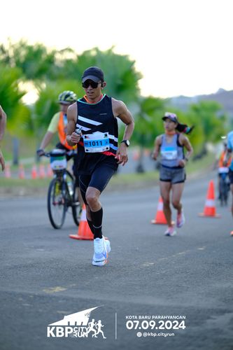 Race photo from KBP City Run 2024