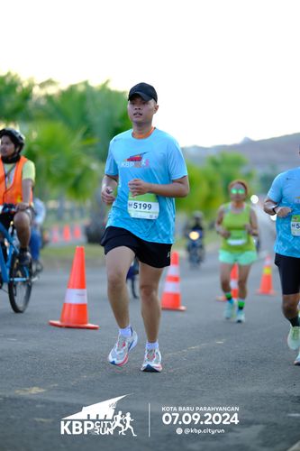 Race photo from KBP City Run 2024