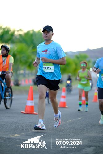 Race photo from KBP City Run 2024